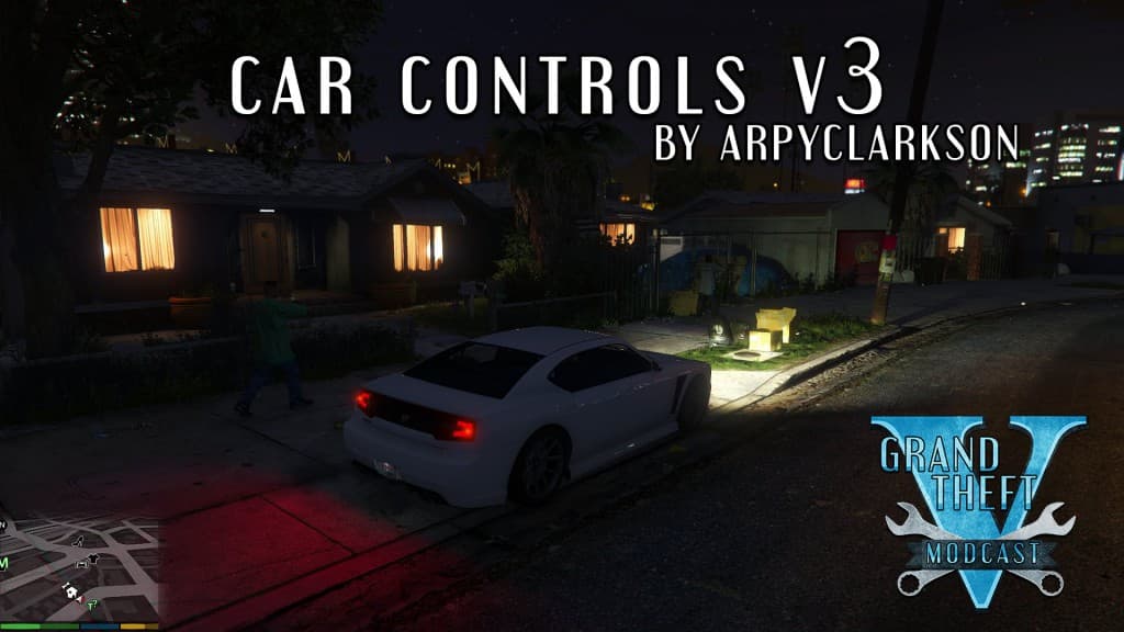GTA5 細かいところに手が届く自動車操作スクリプト「Car Controls v3」