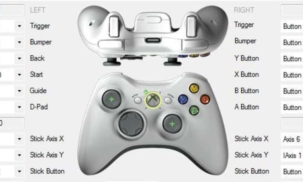 Xbox 360 pc драйвер. Xbox 360 Controller со сменной крестовиной. Xbox 360 ce кнопки PLAYSTATION. Оси геймпада Xbox 360. X360ce v3.