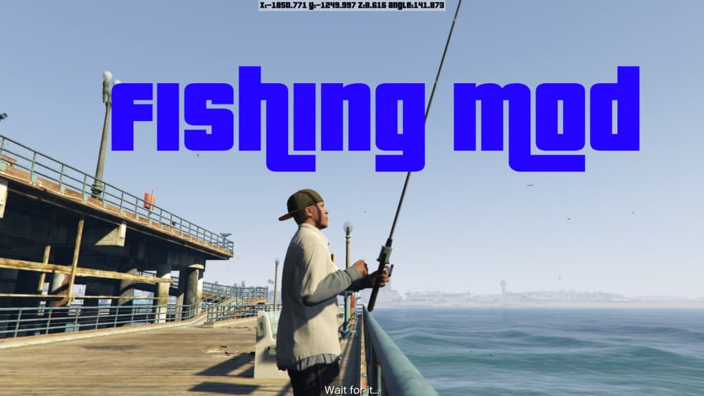 GTA5 PC版 海釣りが楽しめる「フィッシングMOD」が登場