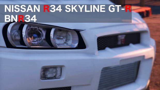 GTA5 PC版 R34 SKYLINE GT-R(BNR34)Z-tune仕様MODが登場