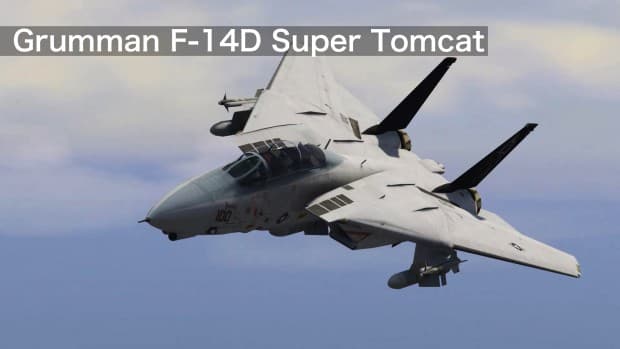 GTA5 PC版 グラマン F-14D スーパー トムキャットのMODが登場