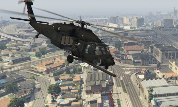 GTA5 PC版 ｱｲﾘｰﾝ! MH-60L ブラックホークのMODが登場