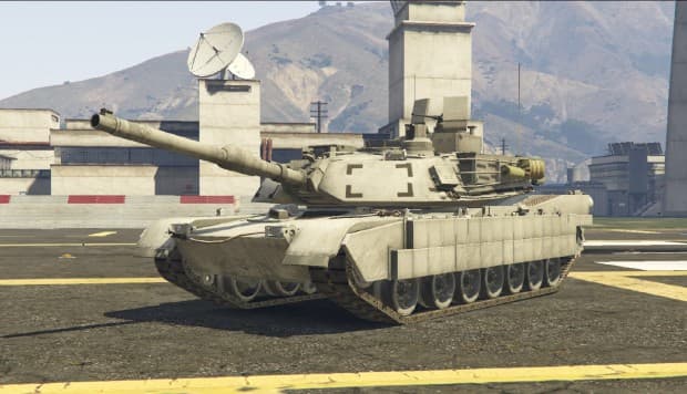 GTA5 PC版 戦車 M1A2エイブラムスがMODで登場