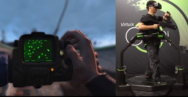 Fallout4の世界を実際に歩き回れる本格VRプレイ