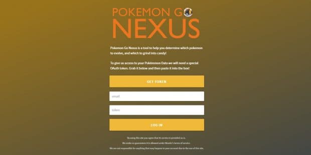 Pokémon GO Nexusの使用方法