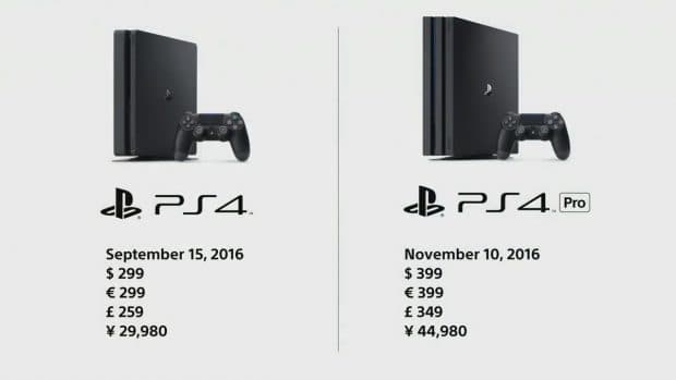 PS4 Proの値段は2016年11月10日に44,980円で発売決定！