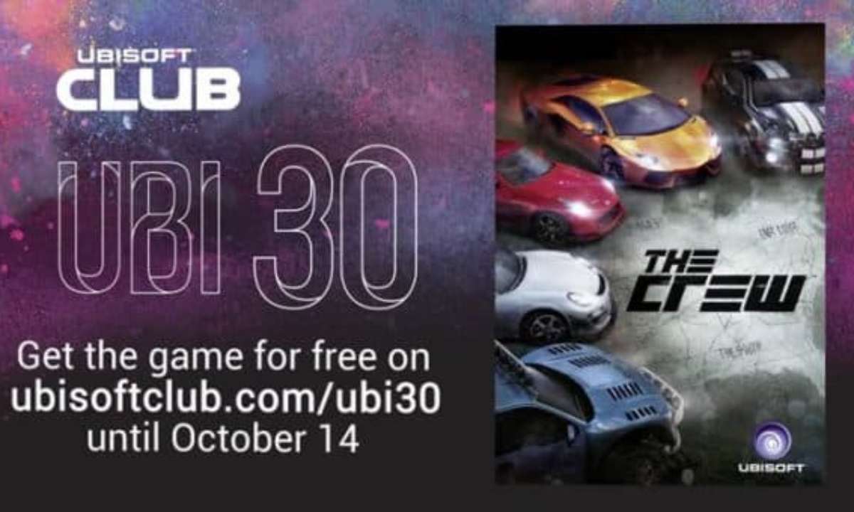 Ubisoft設立30周年記念でオープンワールドレースゲーム The Crew が無料配信決定