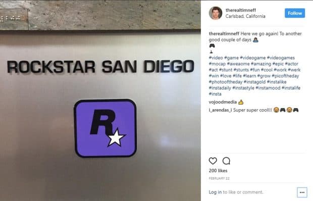 2017年2月のRockstar San Diego訪問