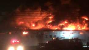 徳島県松茂町で赤松化成の工場が大火災！けが人はなしと警察が発表
