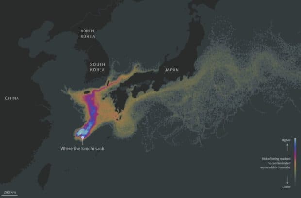 奄美大島沖で大規模な石油流出事故！近年最悪の事故で日本に漂流で「ビッグシェル」を極秘建造か