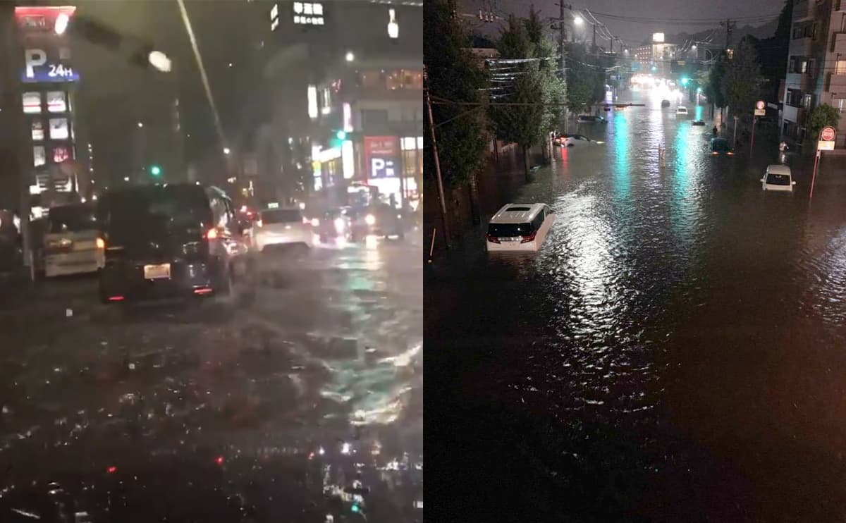 横浜市で避難勧告！激しい雨によって道路が冠水して川の様な状態 被害状況まとめ